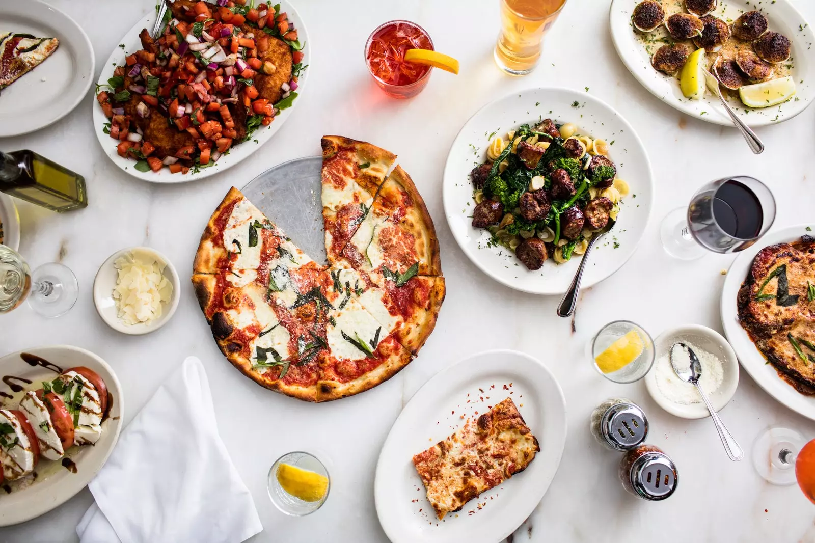 Le bar à pizza d'Adrienne