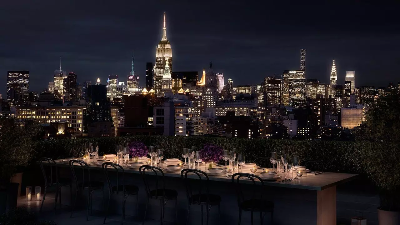 Den neien Hotel zu New York huet och déi bescht Vue an der Stad (an déi bescht Party)