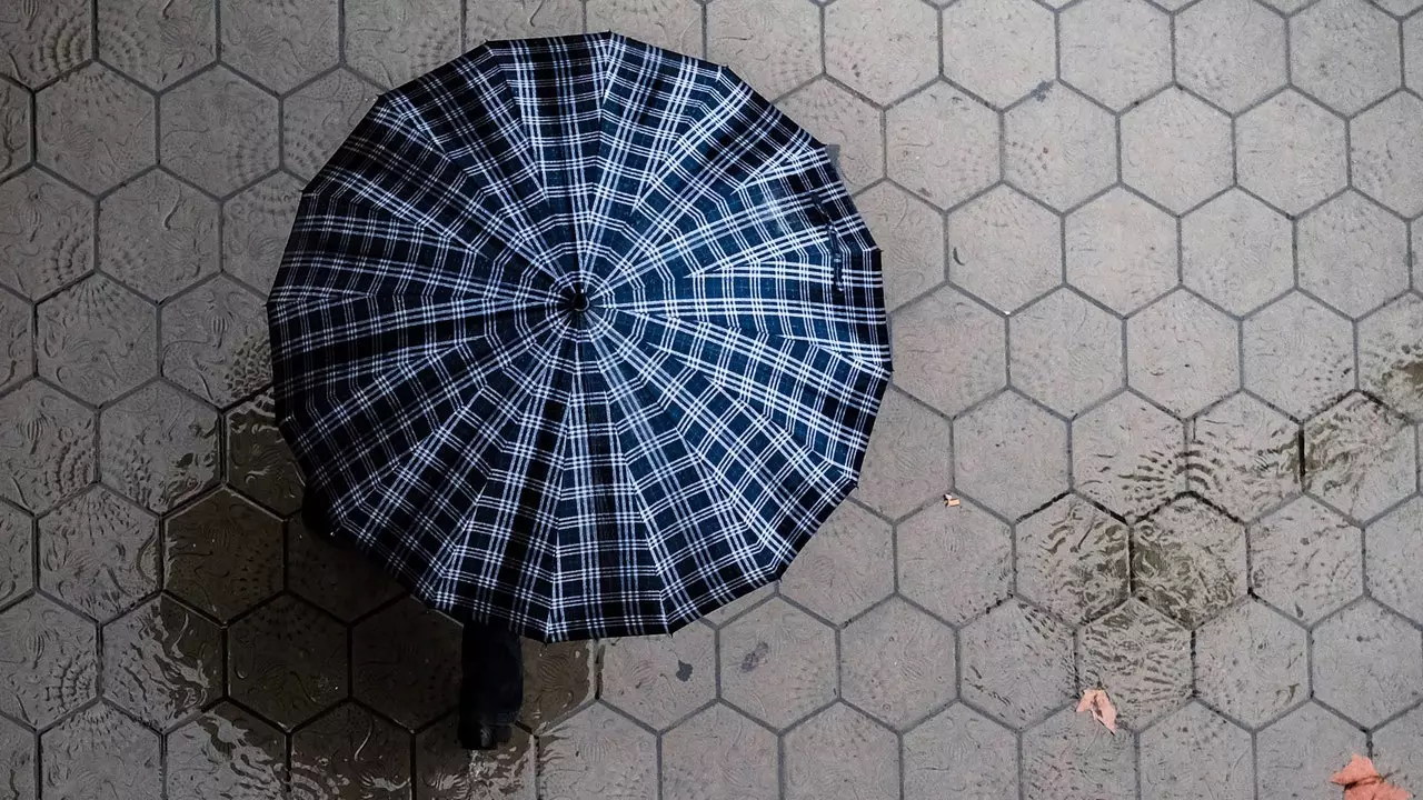 Kartan över klimatförändringarna i Spanien