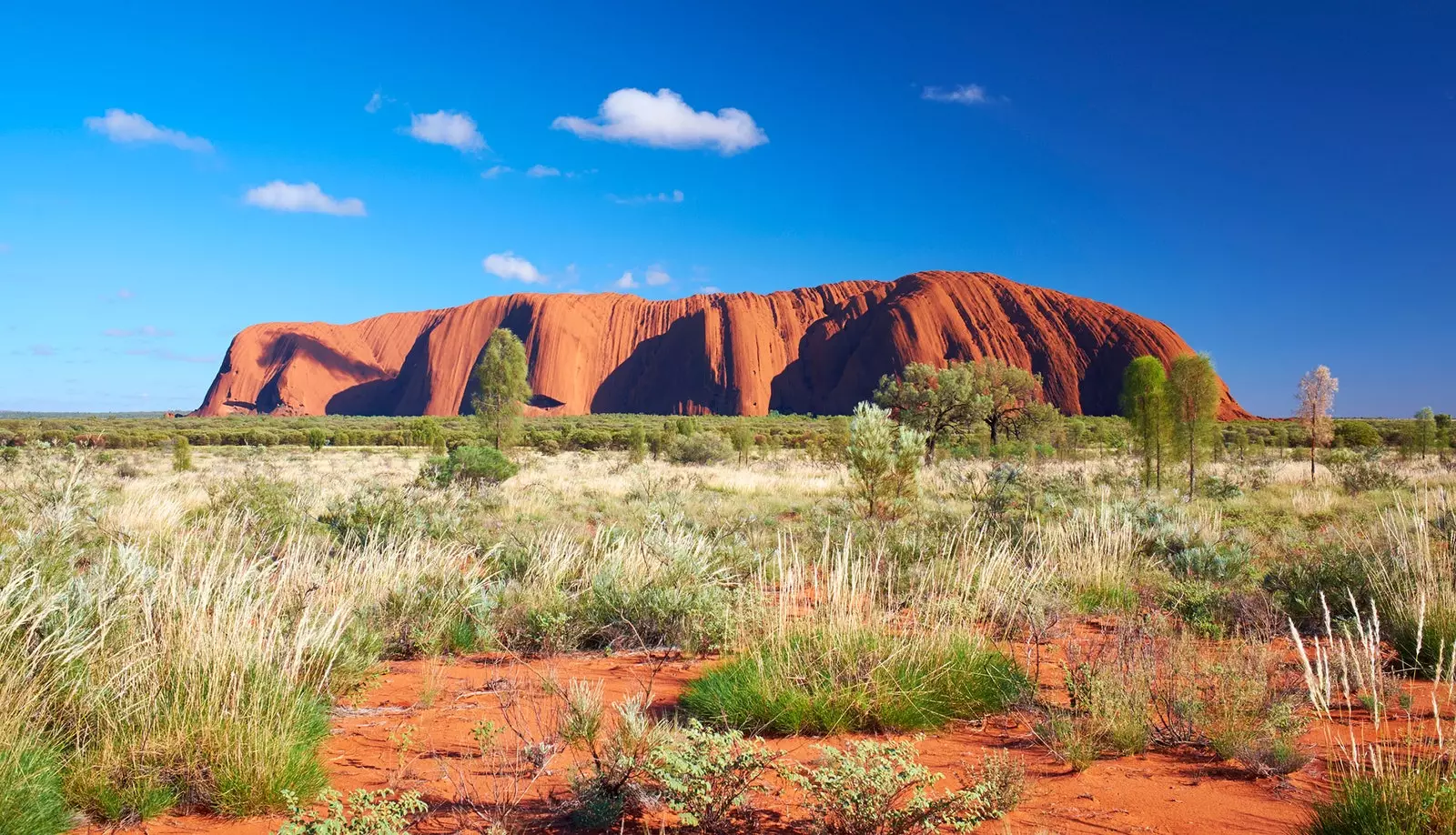 De tusen fargene til Uluru