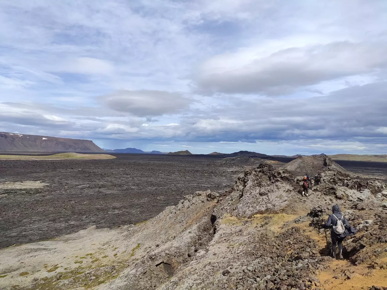 Camp de lava de Leirhnjúkur.