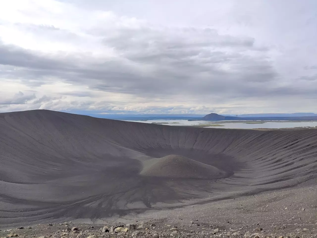 Hverfell Crater.