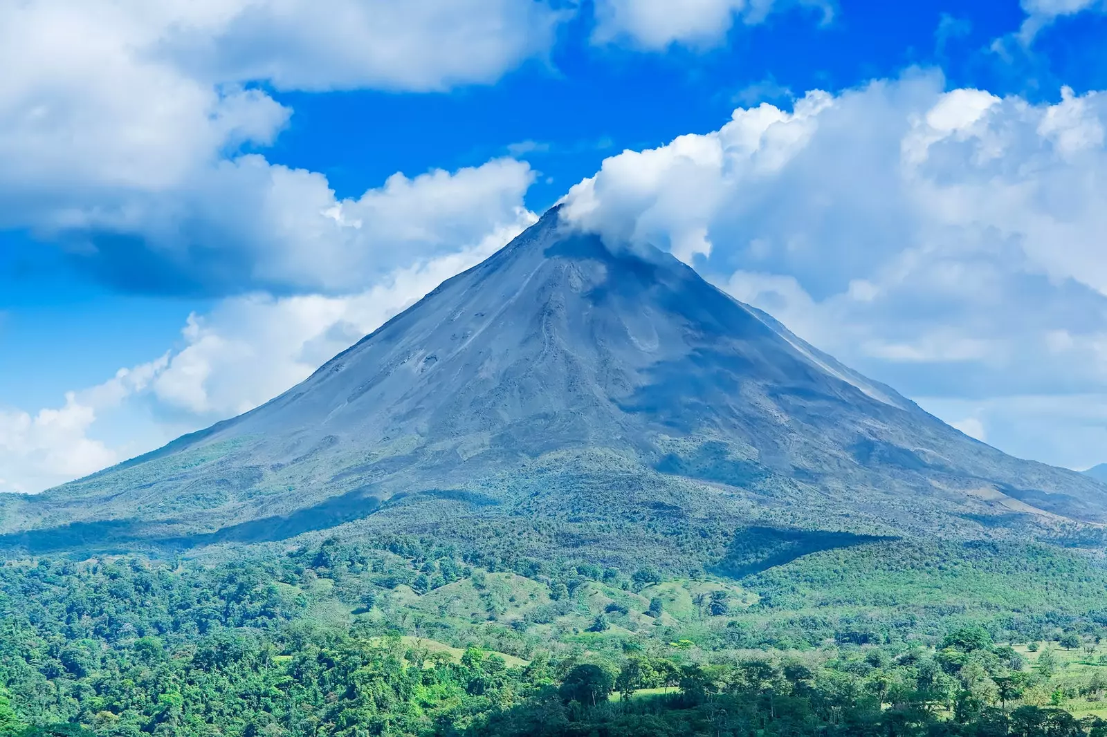 De Arenal-vulkaan, de parel van Costa Rica