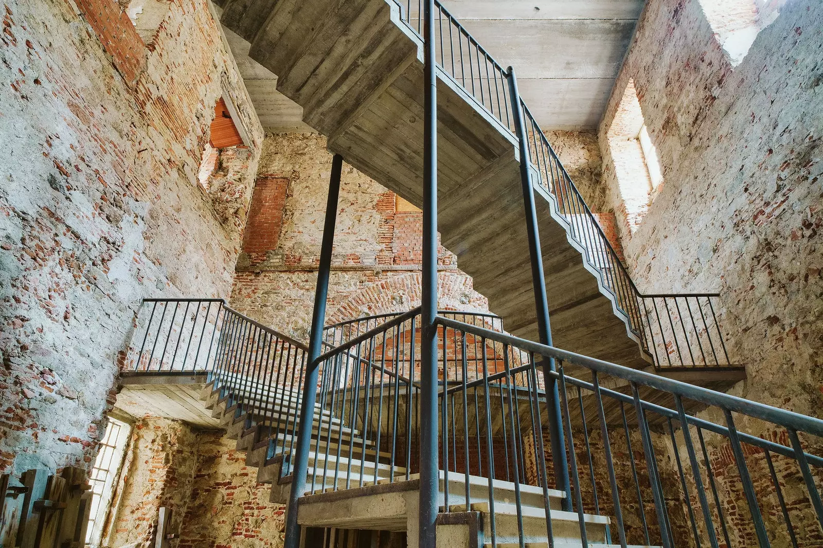 Interieur van de oude Crystal Factory