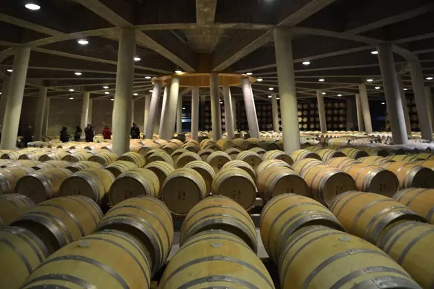 The circular fermentation room