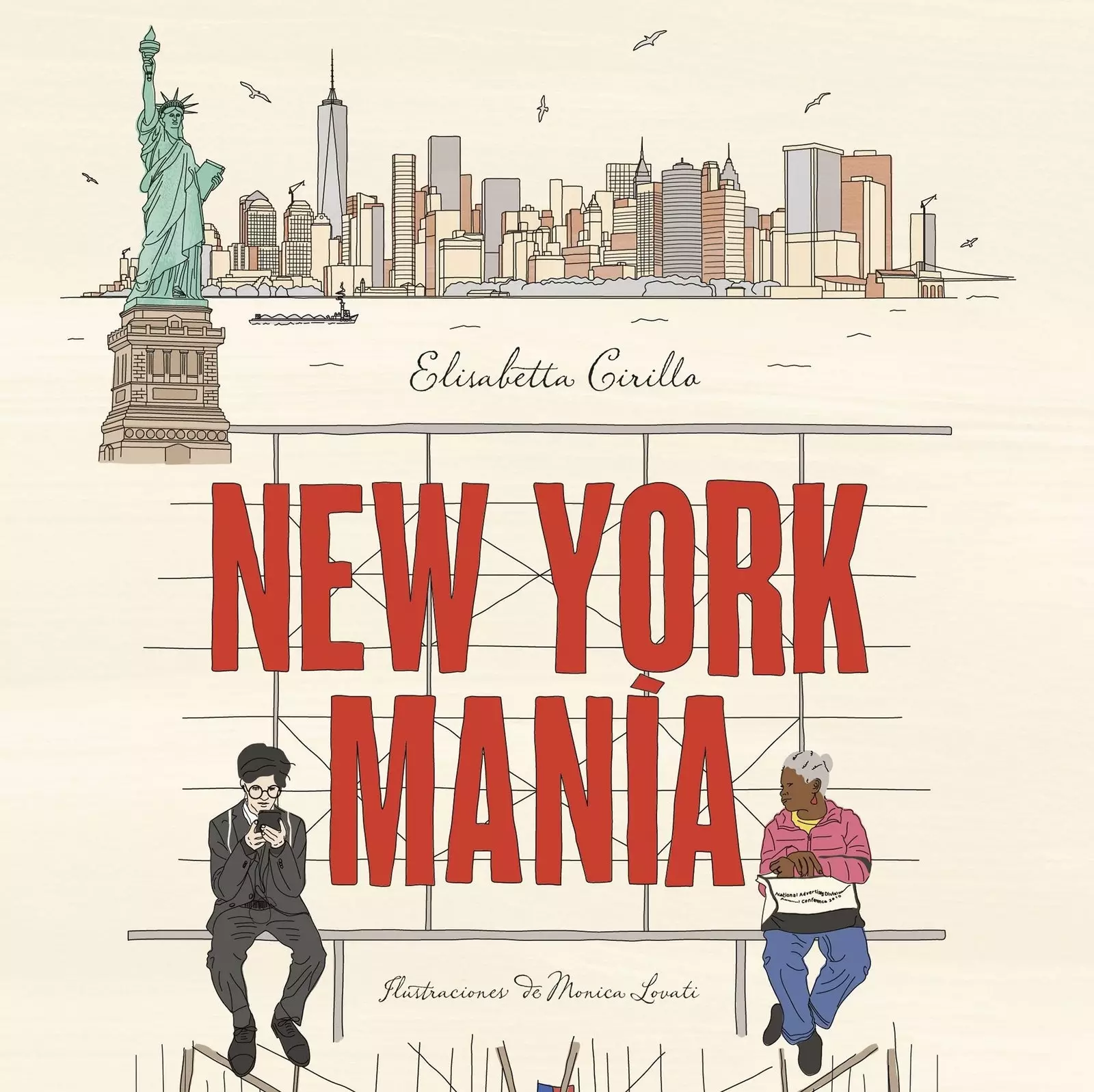 „New York Mania“ bókin sem á að snúa aftur til New York.