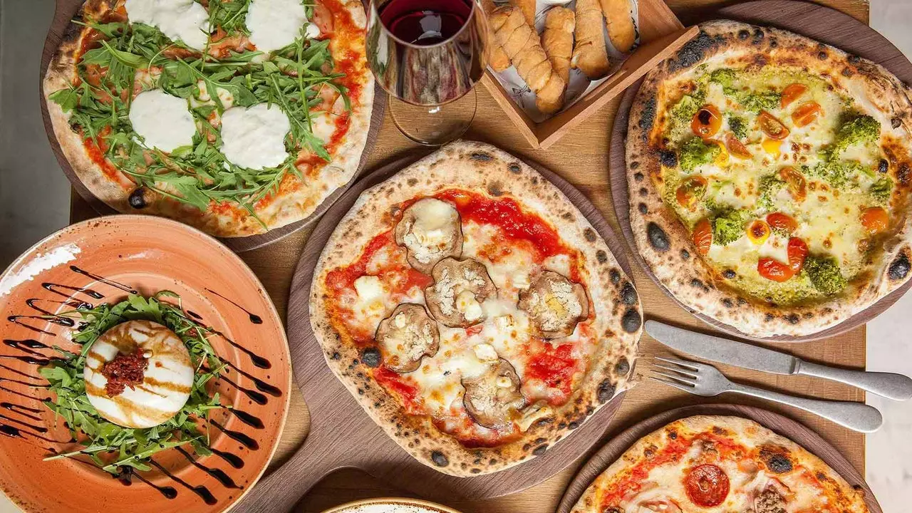 Pizzeria Rurale: traditionell Teigpizza kann och ganz modern sinn