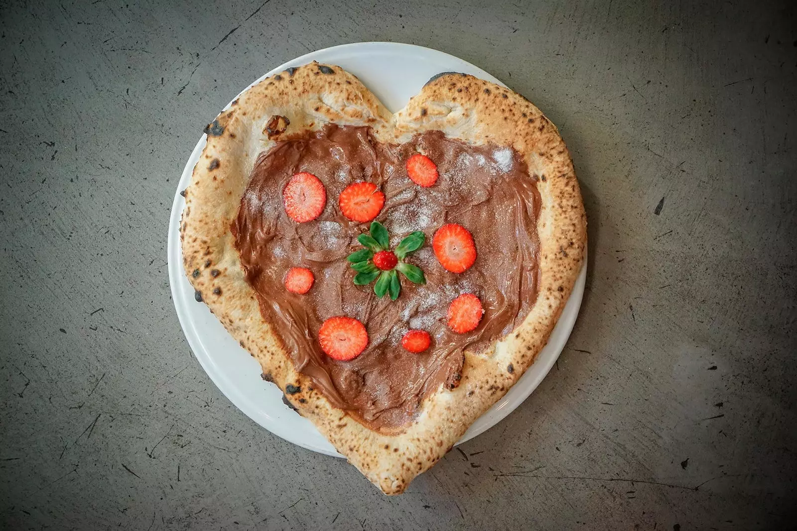 pizza valentýnská