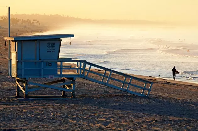 Surfing i Californien