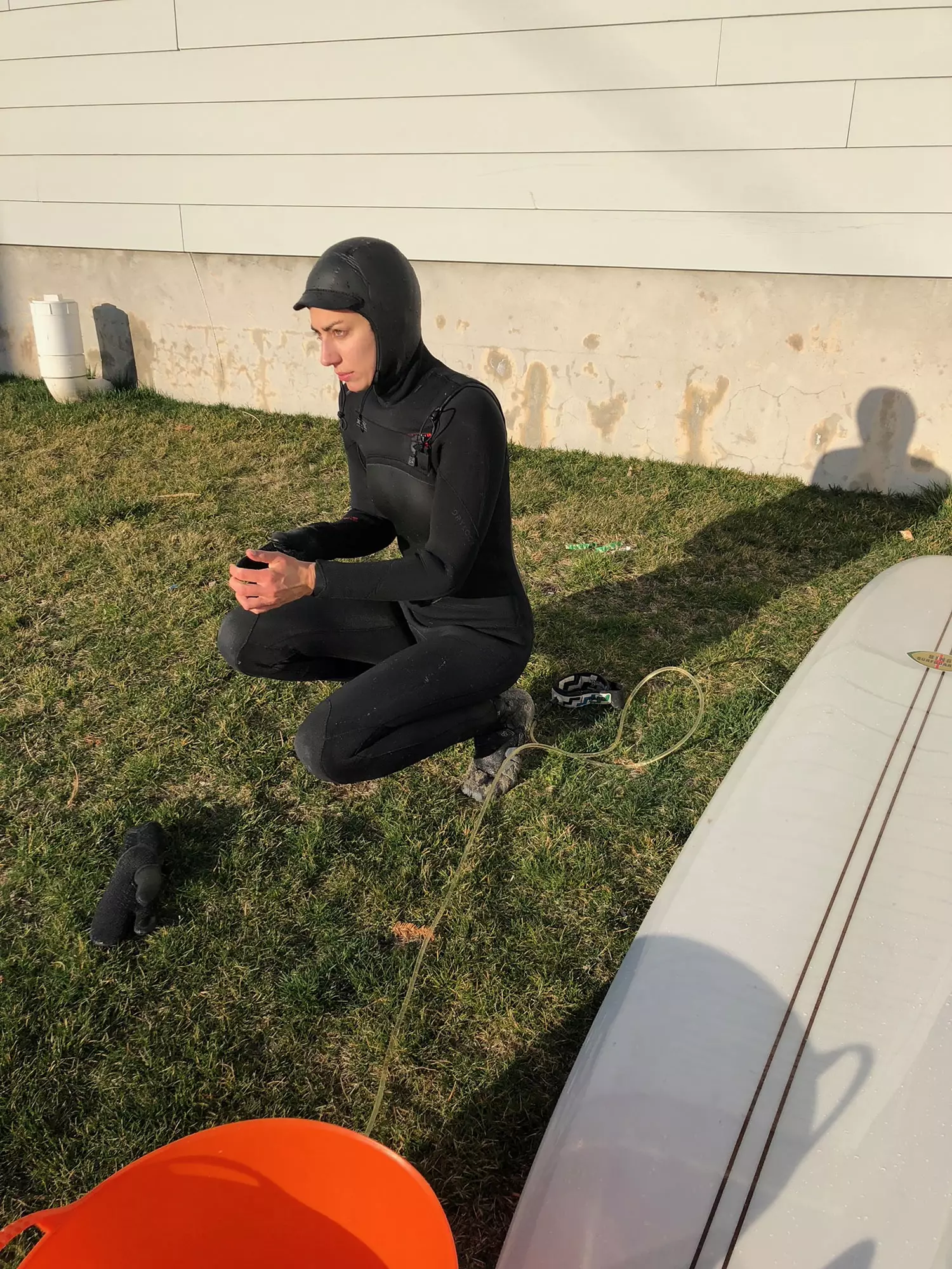 Wintersurfen in de Rockaway