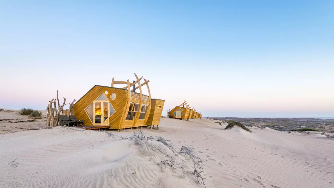 Gundua Skeleton Coast ya Namibia yenye uadui katika vyumba hivi vya kifahari