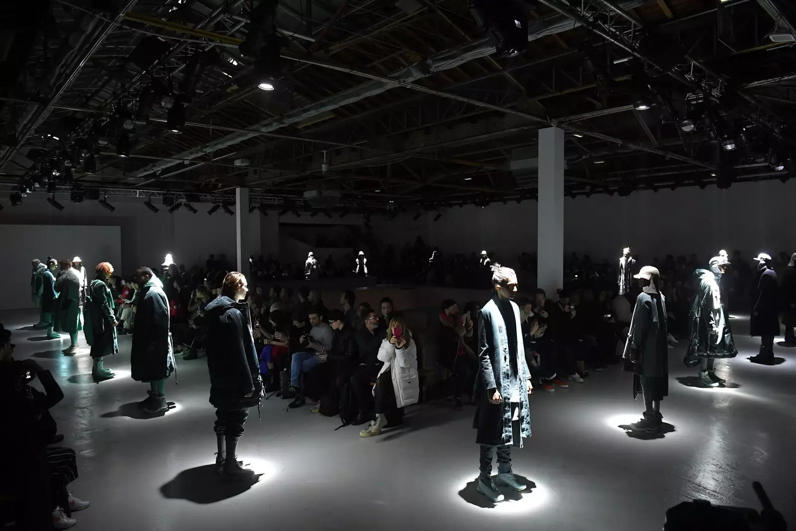 Boris Bidjan-show på Paris Fashion Week.