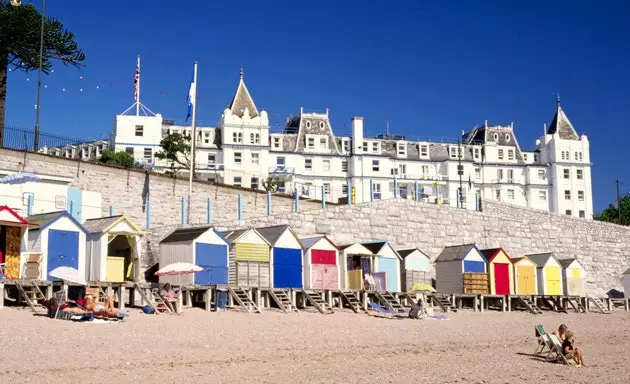 Praia de Corbyn Head Torquay