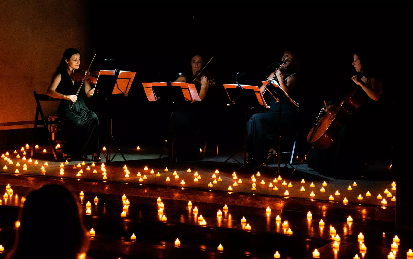 Candlelight sólo stretnutie s klasickou hudbou pri svetle sviečok