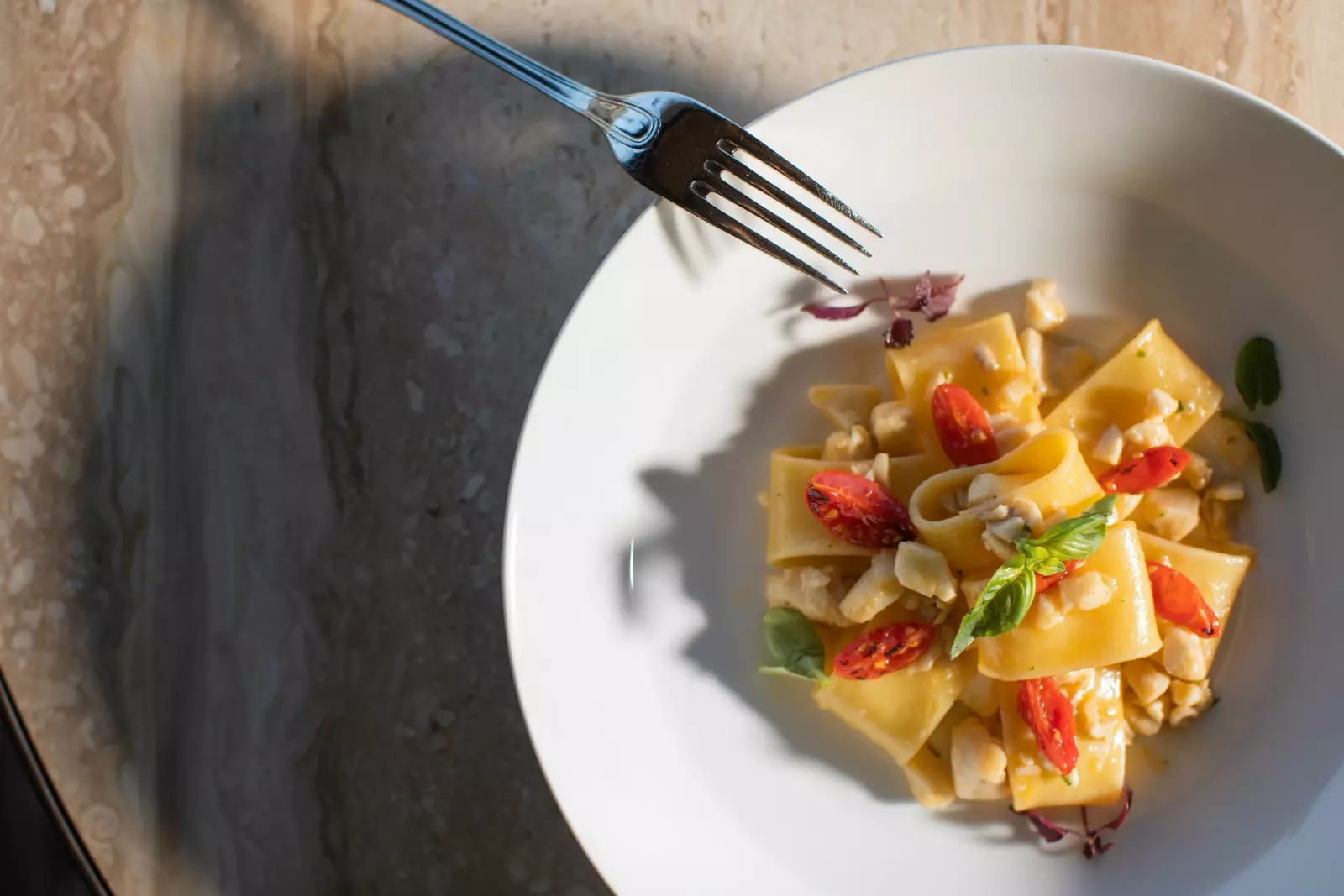 Verwen uzelf met Il Pescatore pasta