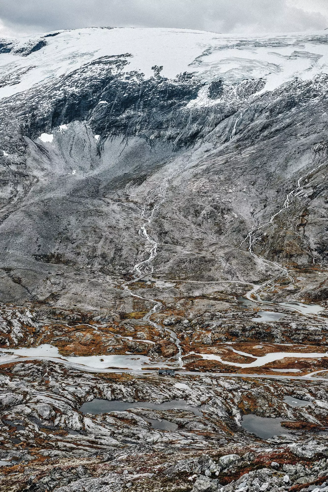 Widok z punktu widzenia Dalsnibba.