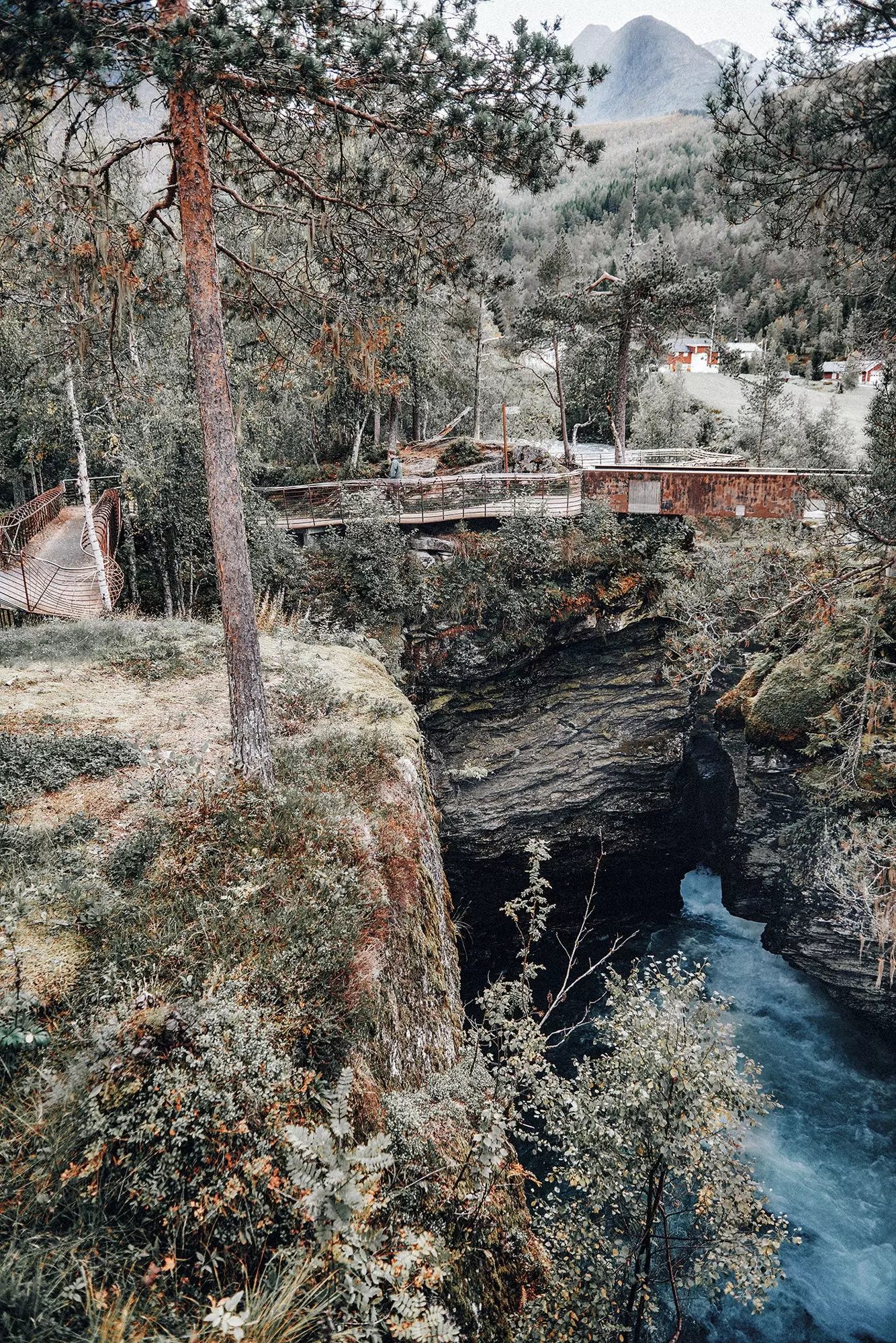 Gudbrandsjuvet viewpoint.