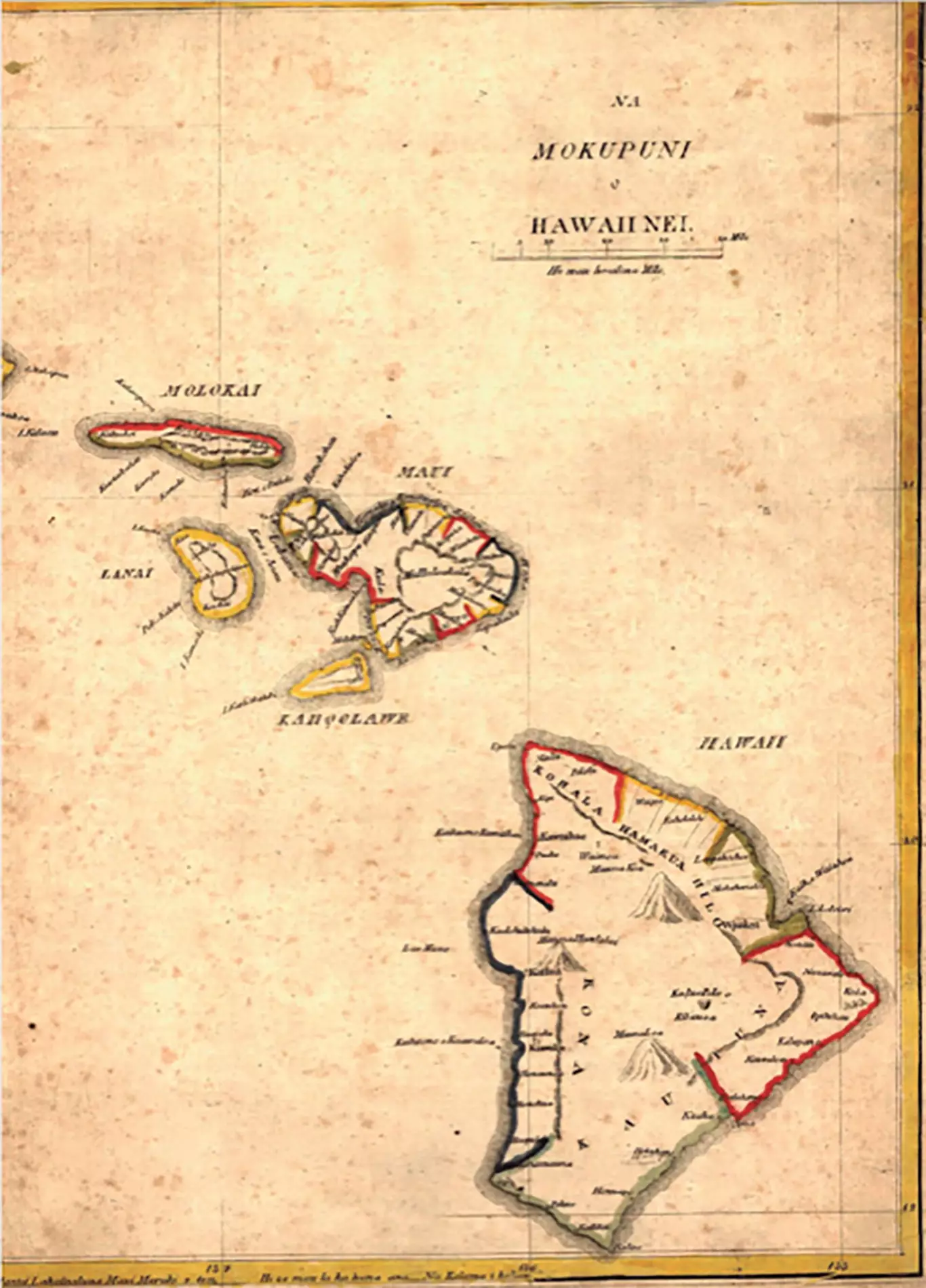 old map of polynesia