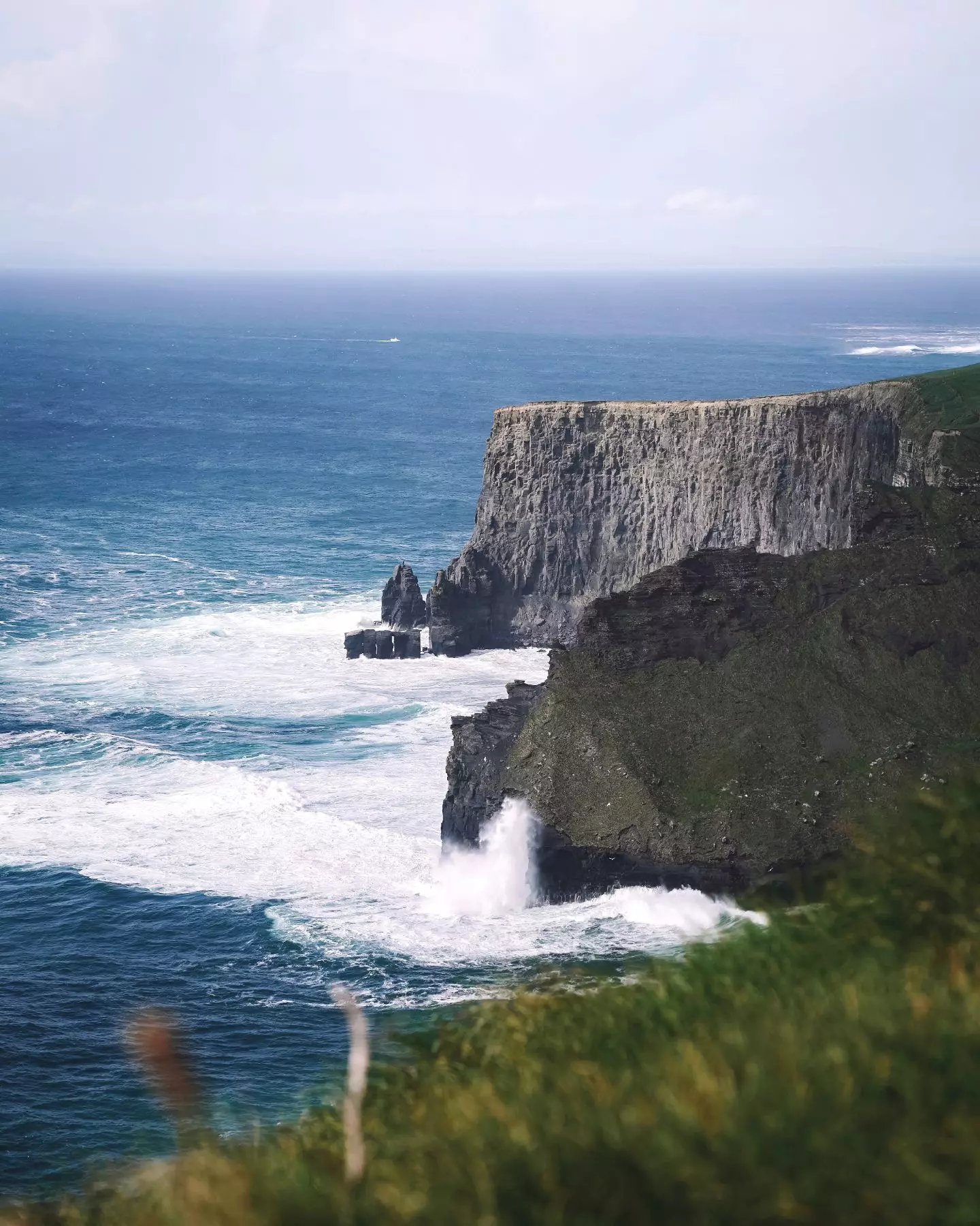 Cliffs of Moher nejdivočejší Irsko