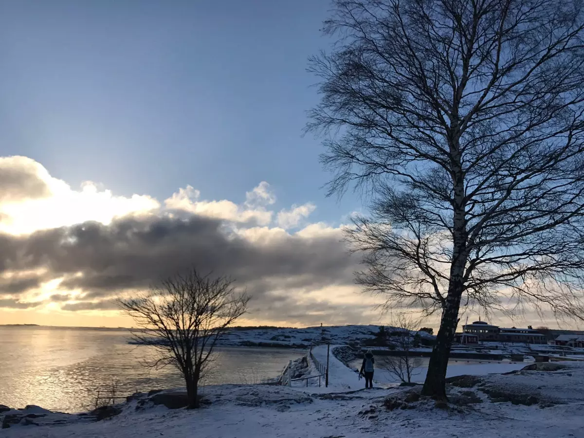 Sonnenënnergang vun Uunisaari