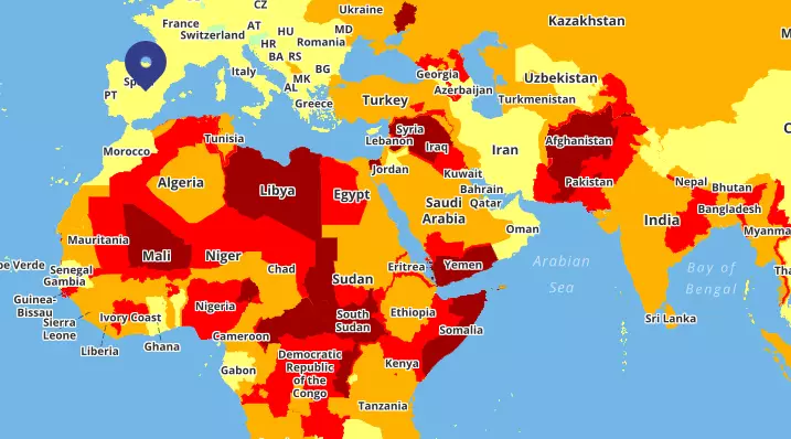 هل تسافر بمفردك أم بمفردك لا تغفل هذه الخريطة.