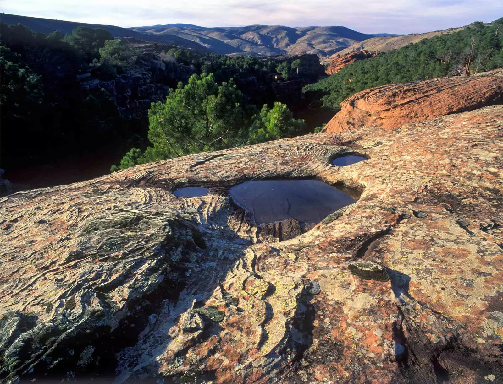 Skyddat landskap av Pinares de Rodeno Skyddat landskap av Pinares de Rodeno