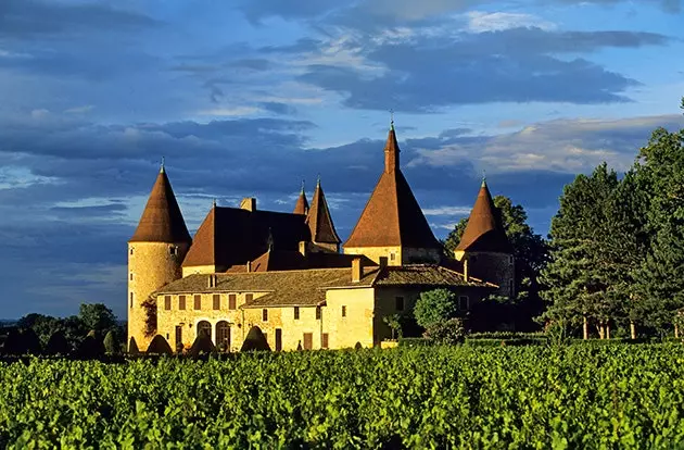 A Château de Corcellesben kérjen egy rozét