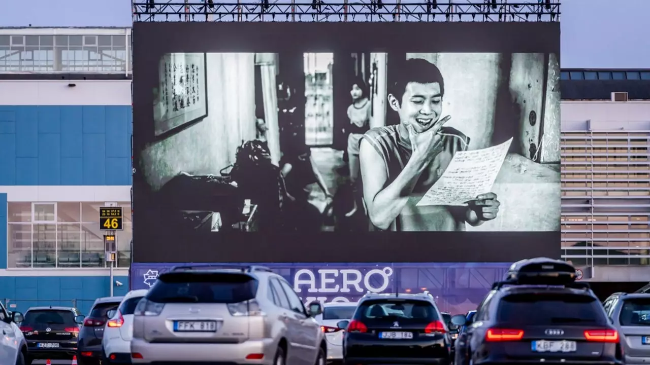 Vilnius verwandelt seinen Flughafen in ein Autokino