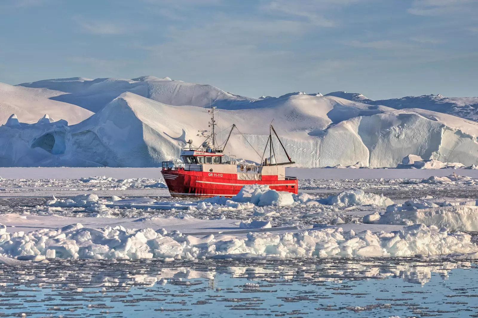 Fjord glacé d'Ilulissat Groenland