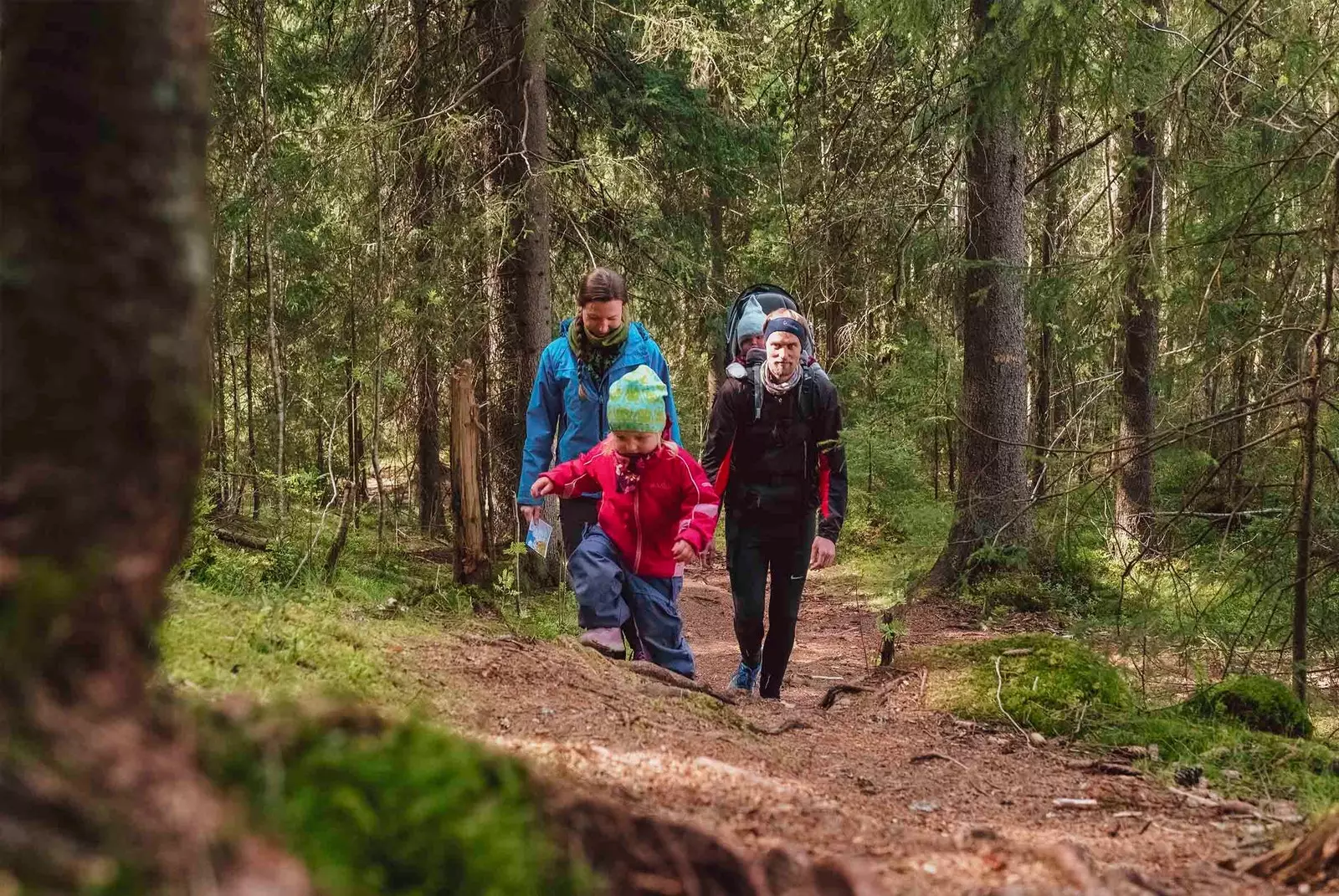 'Friluftsliv' ar ģimeni