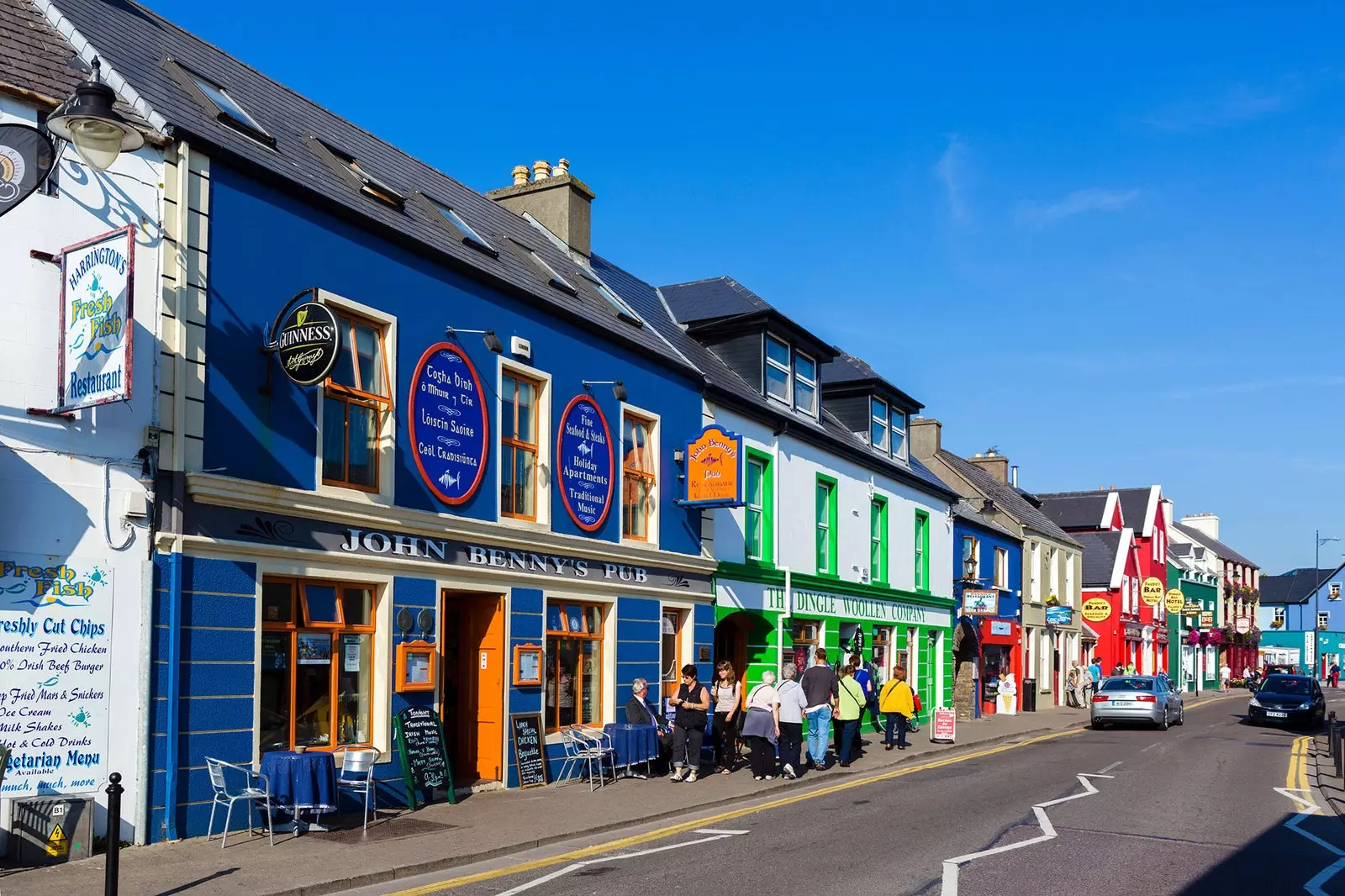 Majira ya joto huko Dingle Kerry Ireland