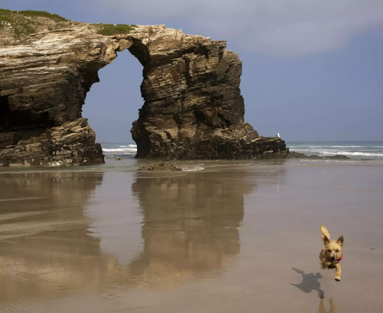 Pantai Katedral di Ribadeo.