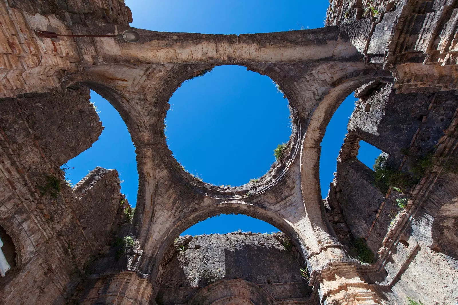 L'ancienne voûte de l'église d'El Salvador