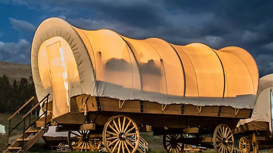 Schlafen in einem Luxuswagen in Yosemite: der neueste „Glamping“-Wahn