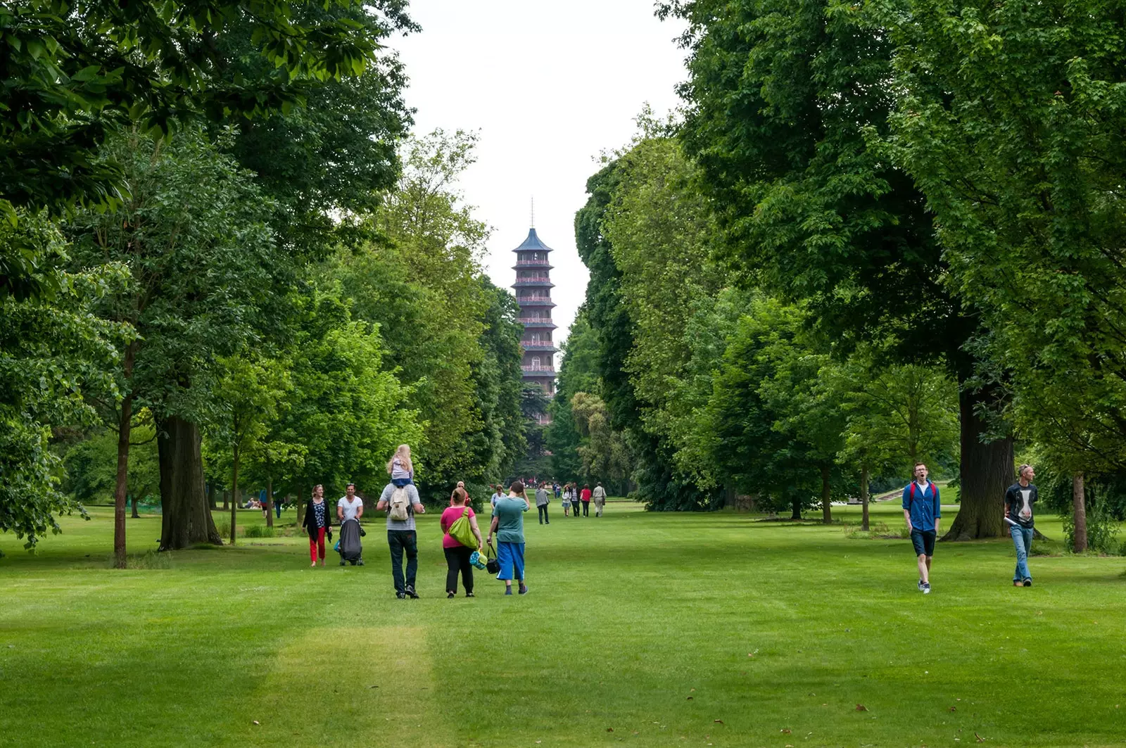 Aquí la pagoda de Londres