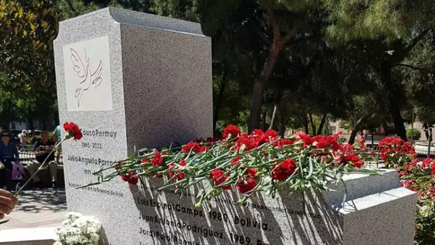 Ein Park in Madrid ehrt die in bewaffneten Konflikten getöteten spanischen Kriegskorrespondenten