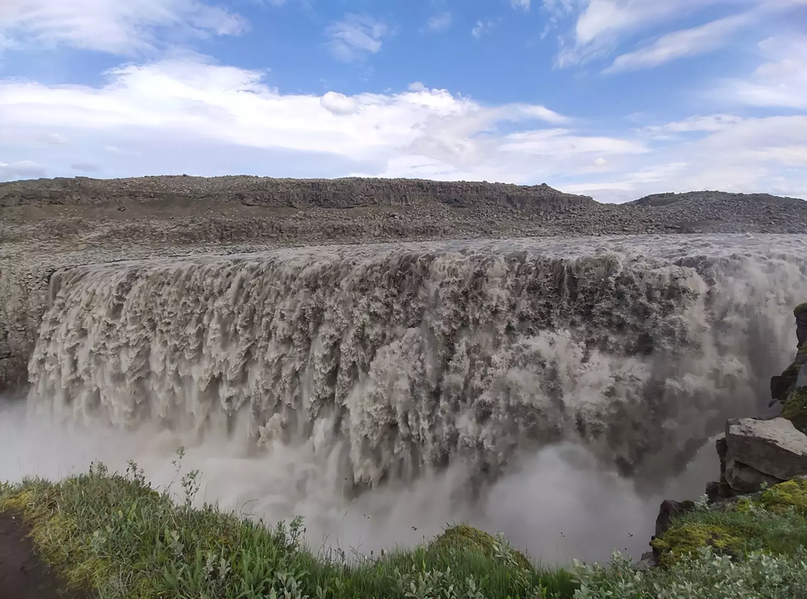 Islandský vodopád Dettifoss