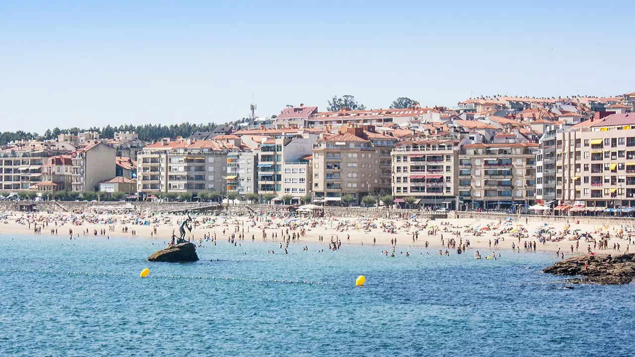 Sanxenxo etablerer et system for å garantere helsesikkerhet på Silgar-stranden