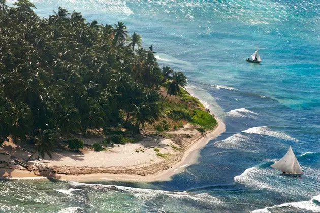 Isola di pescatori vicino a ÎleàVache