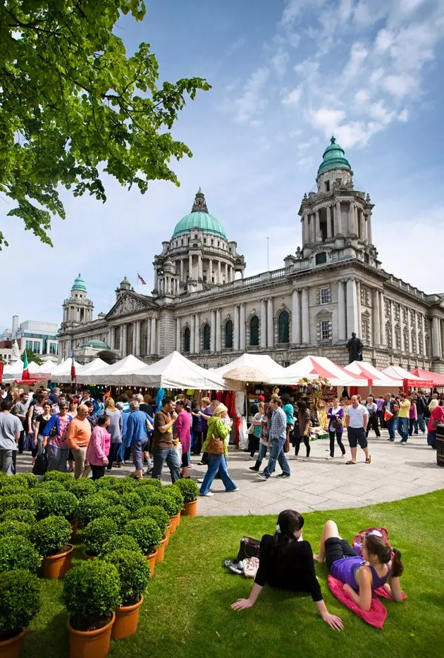 Belfast je sada turistički