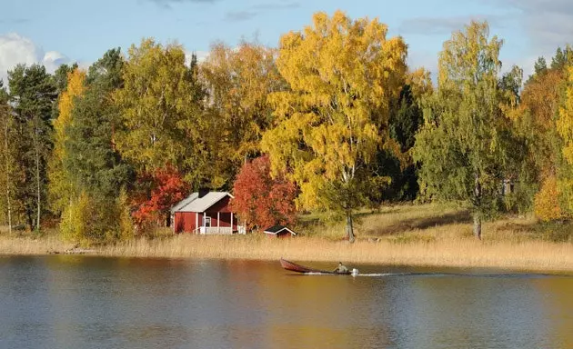 Een bad van directe emoties uit Lake Keitele