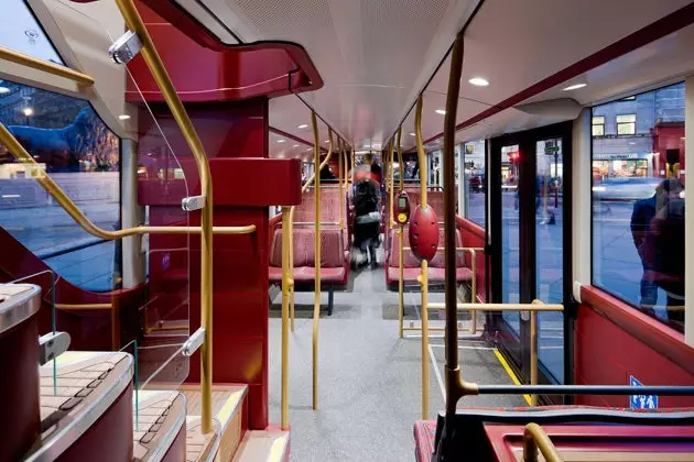 Interior bus London