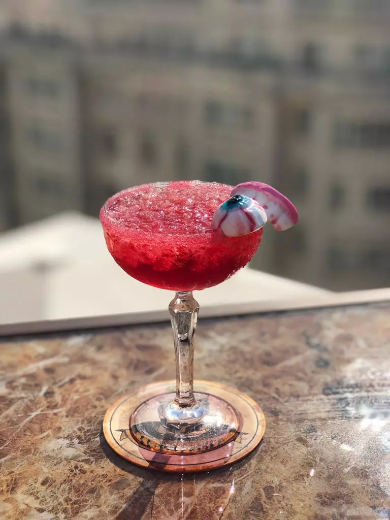 The Draculin cocktail.