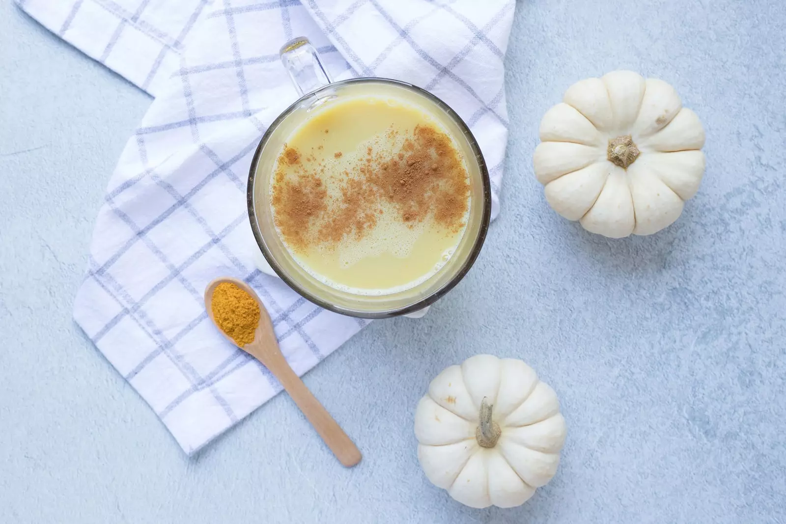 Latte alle spezie di zucca