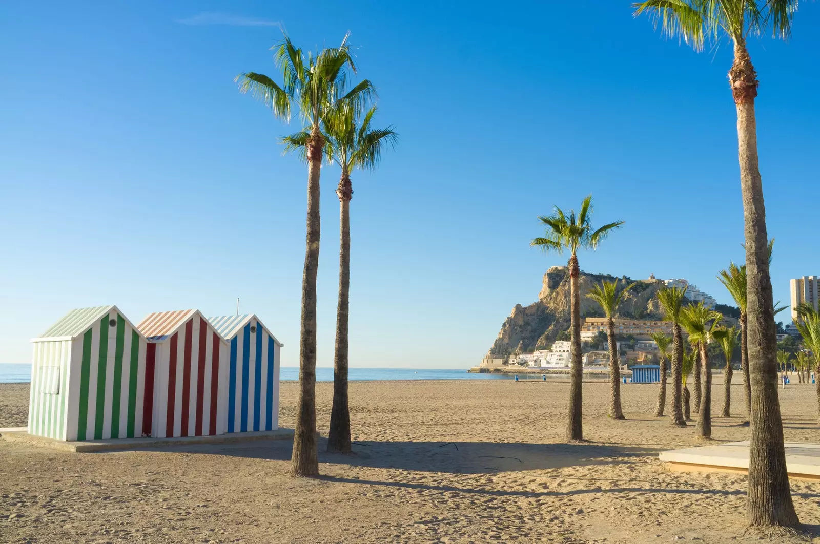 Levante-stranden i Benidorm