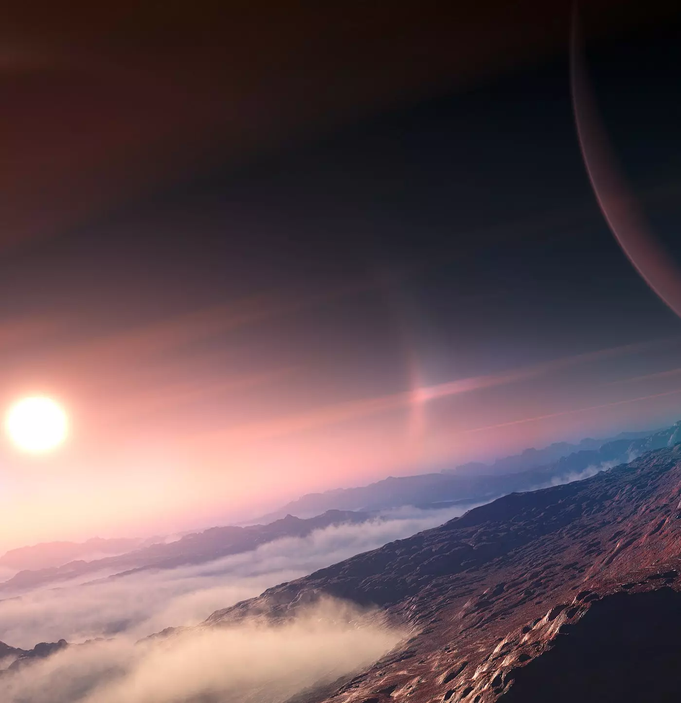 Image d'une exoplanète