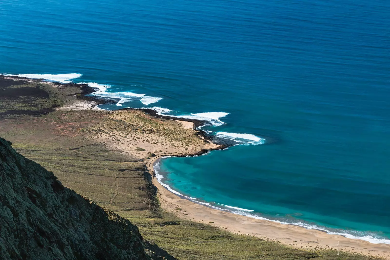 Utsikt över Risco-stranden från Mirador