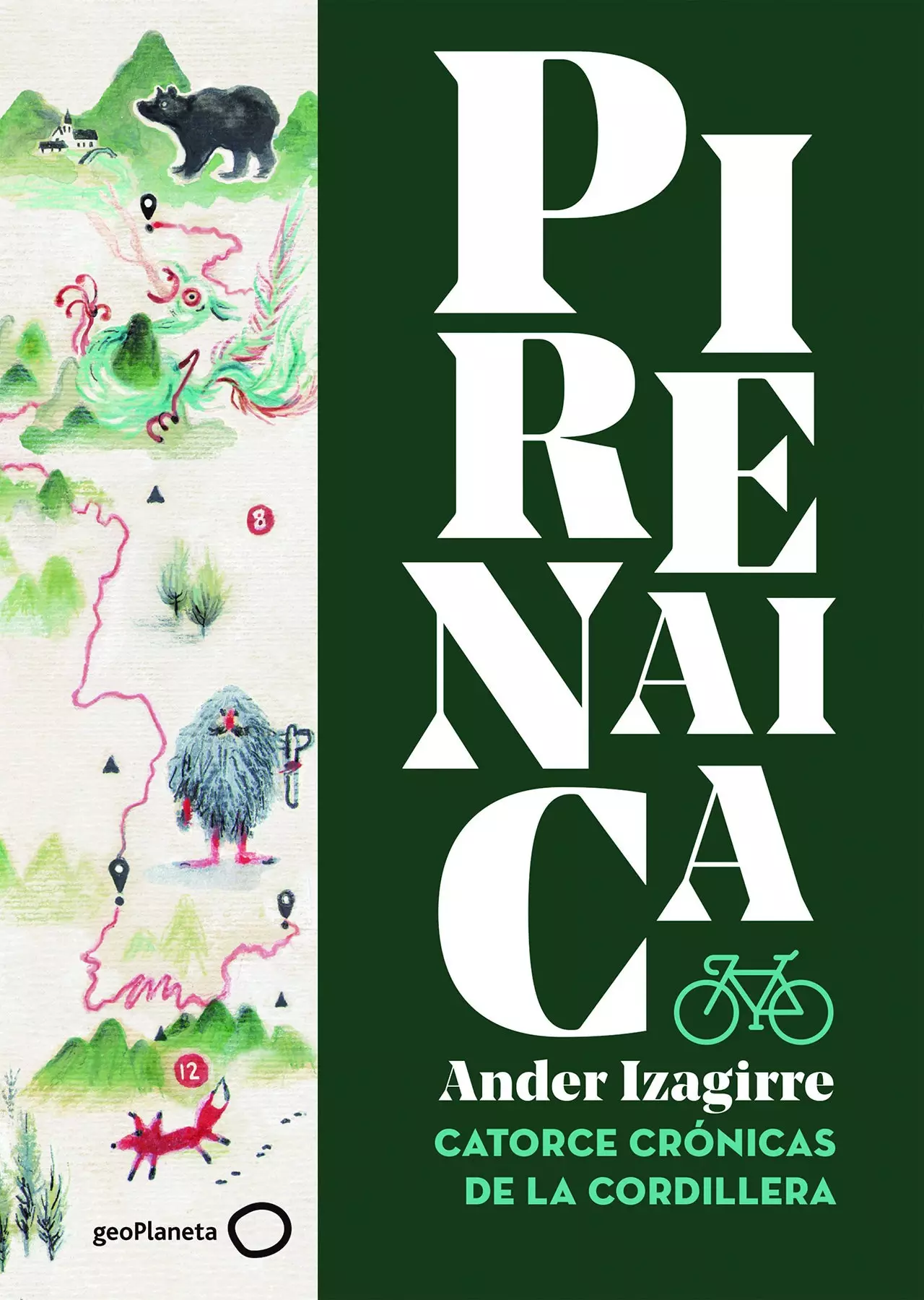 Sampul buku Pyrenean. Empat Belas Kronik Cordillera