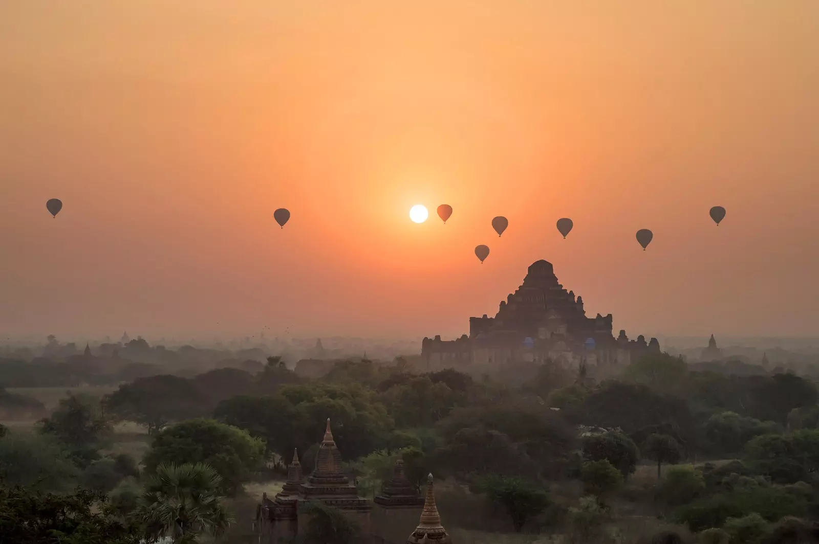 Un coucher de soleil ici à Bagn est un luxe