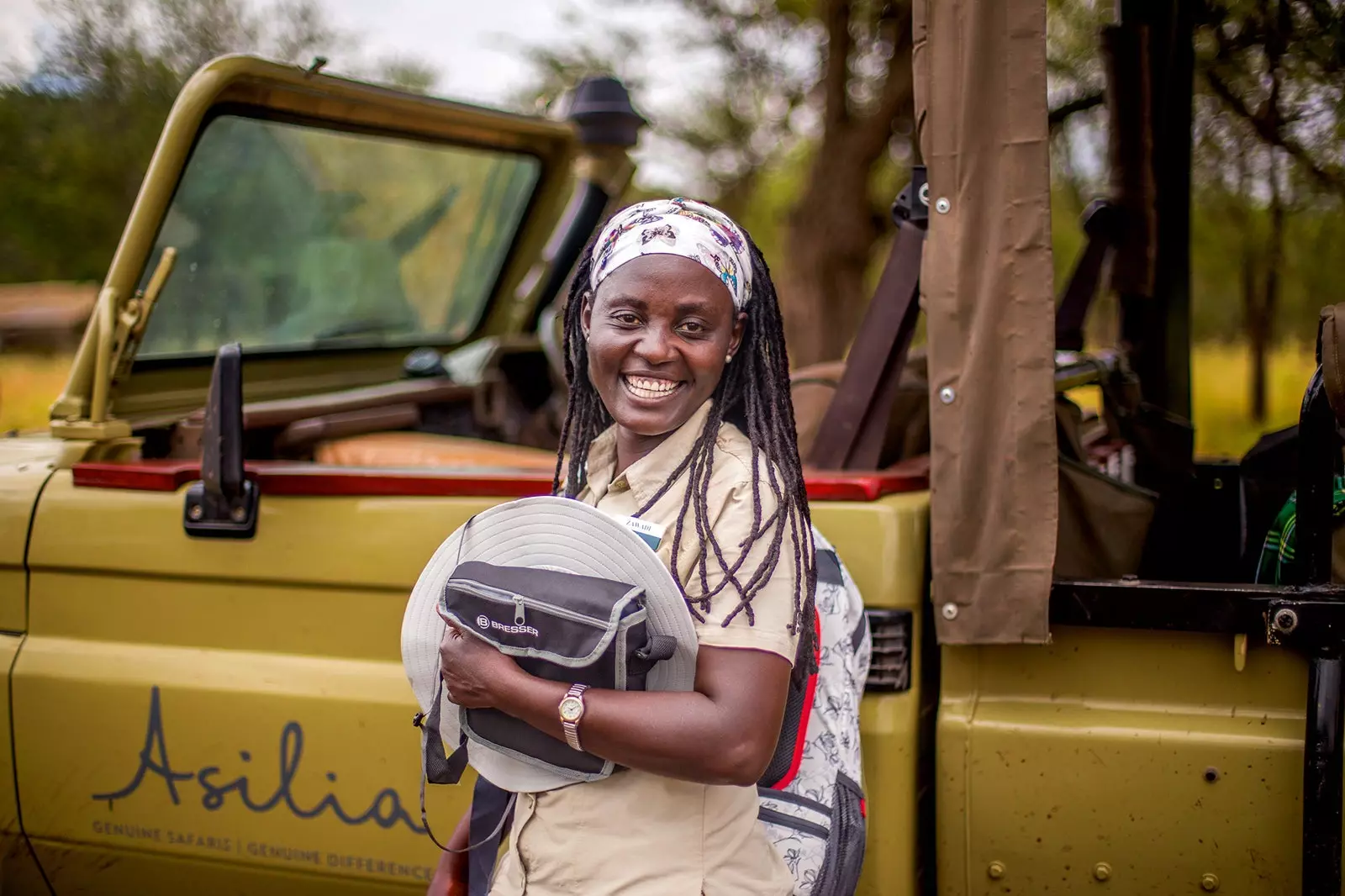 Das Dunia Camp Hotel lebt die Safari-Lodge, in der Frauen herrschen